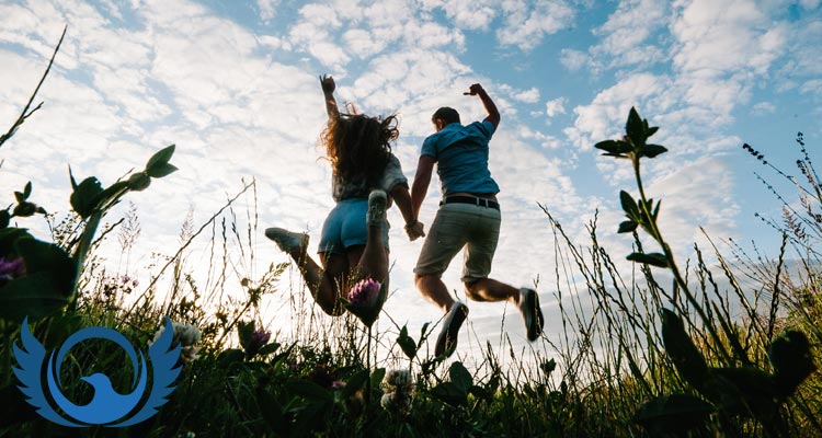 Walking Towards Brighter Days